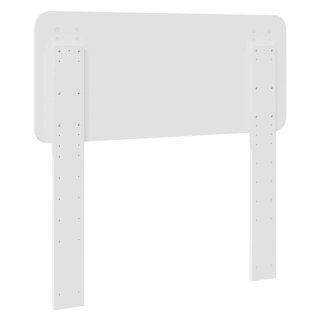 Tête de lit avec tête de lit Blanc 80 cm Bois d'ingénierie - XIOS