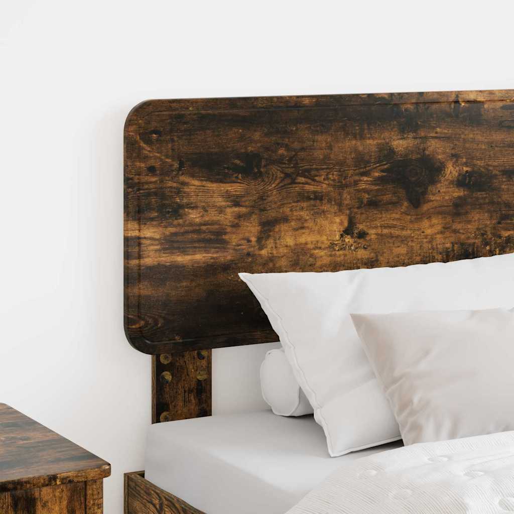 Tête de lit avec tête de lit Chêne fumé 75 cm Bois d'ingénierie - XIOS