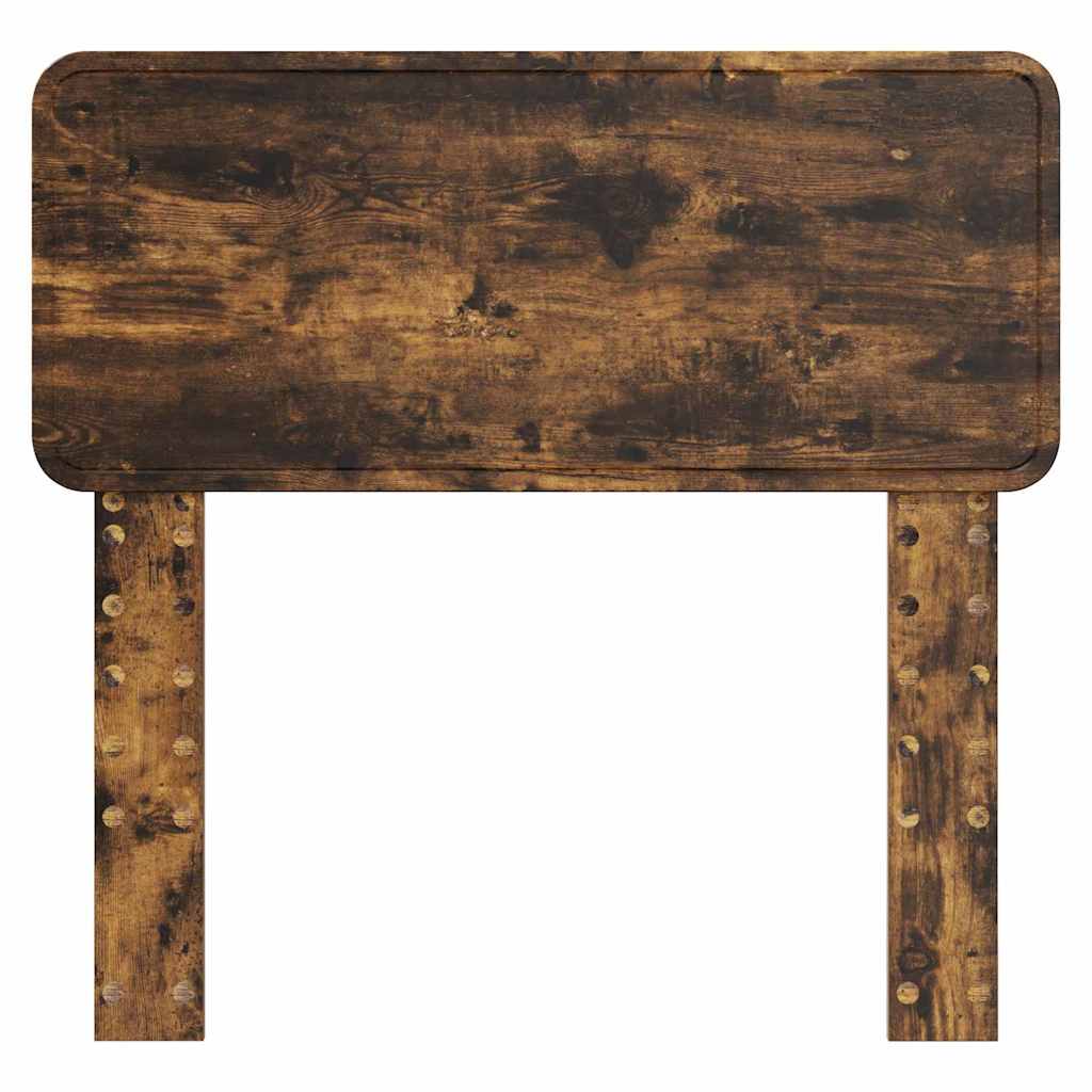 Tête de lit avec tête de lit Chêne fumé 75 cm Bois d'ingénierie - XIOS