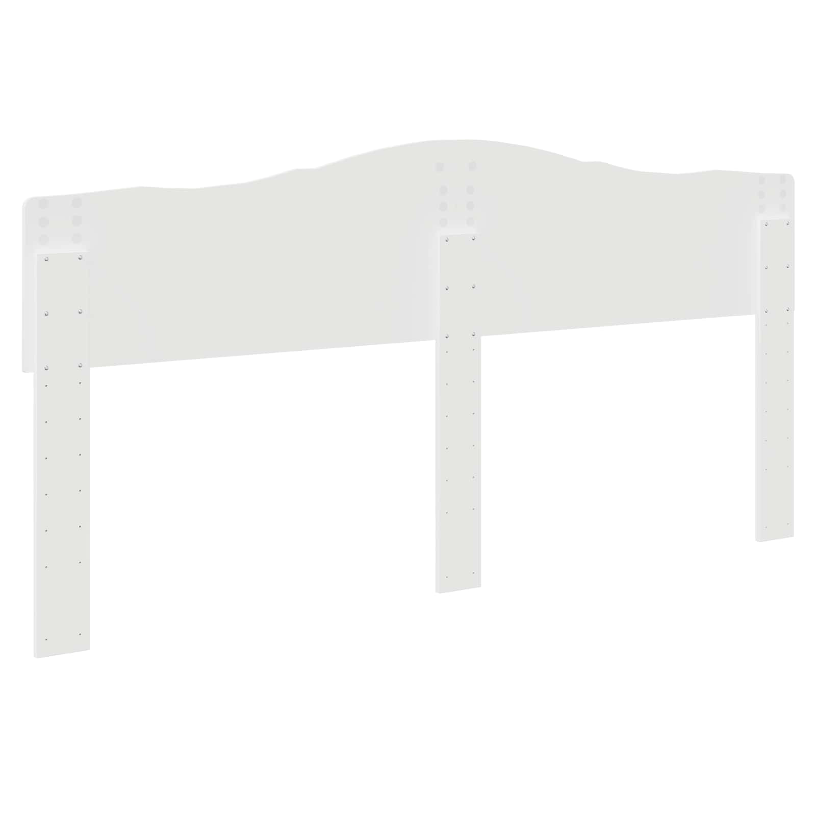 Tête de lit Blanc Brillant 200 cm Bois d'ingénierie - XIOS