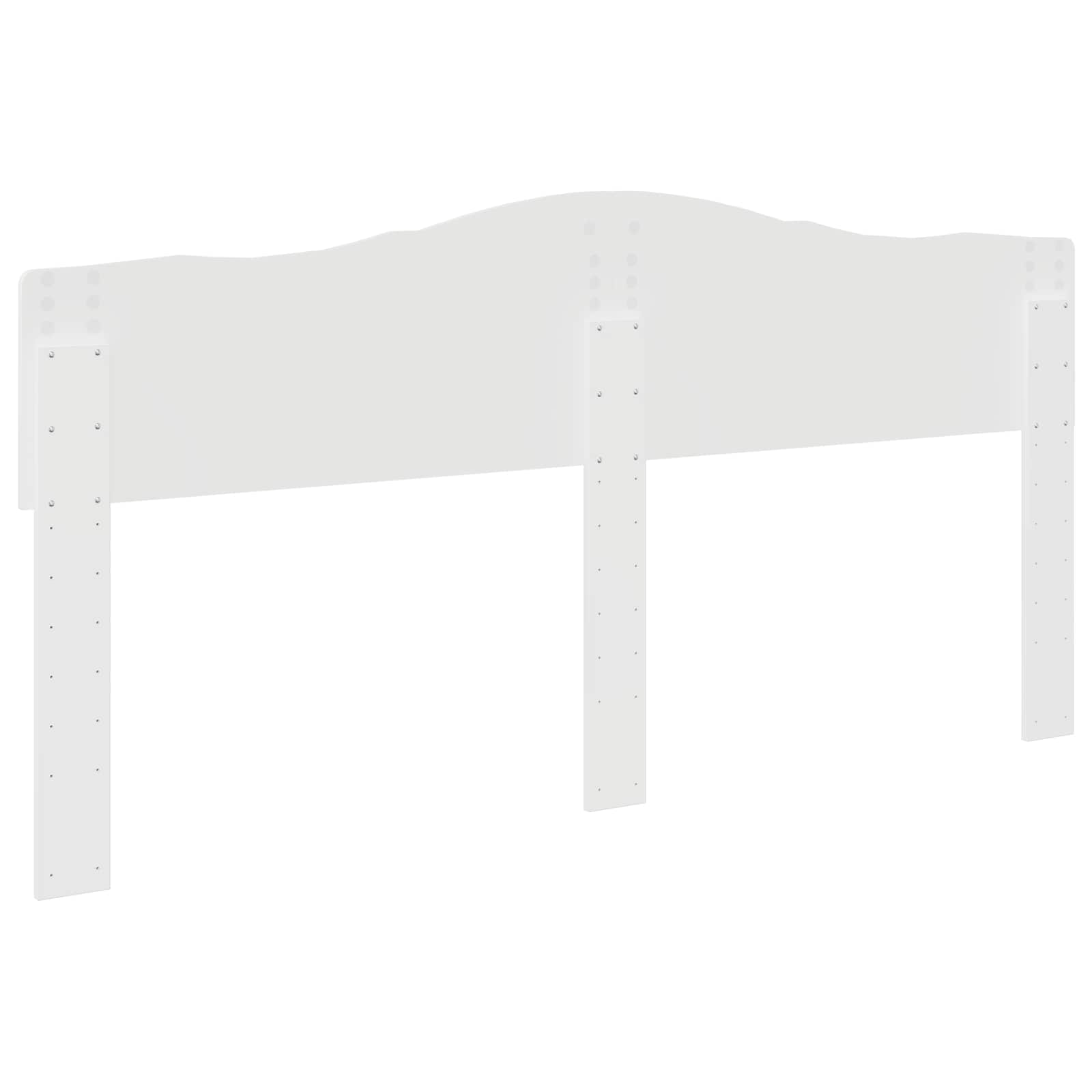 Tête de lit avec tête de lit Blanc 180 cm Bois d'ingénierie - XIOS