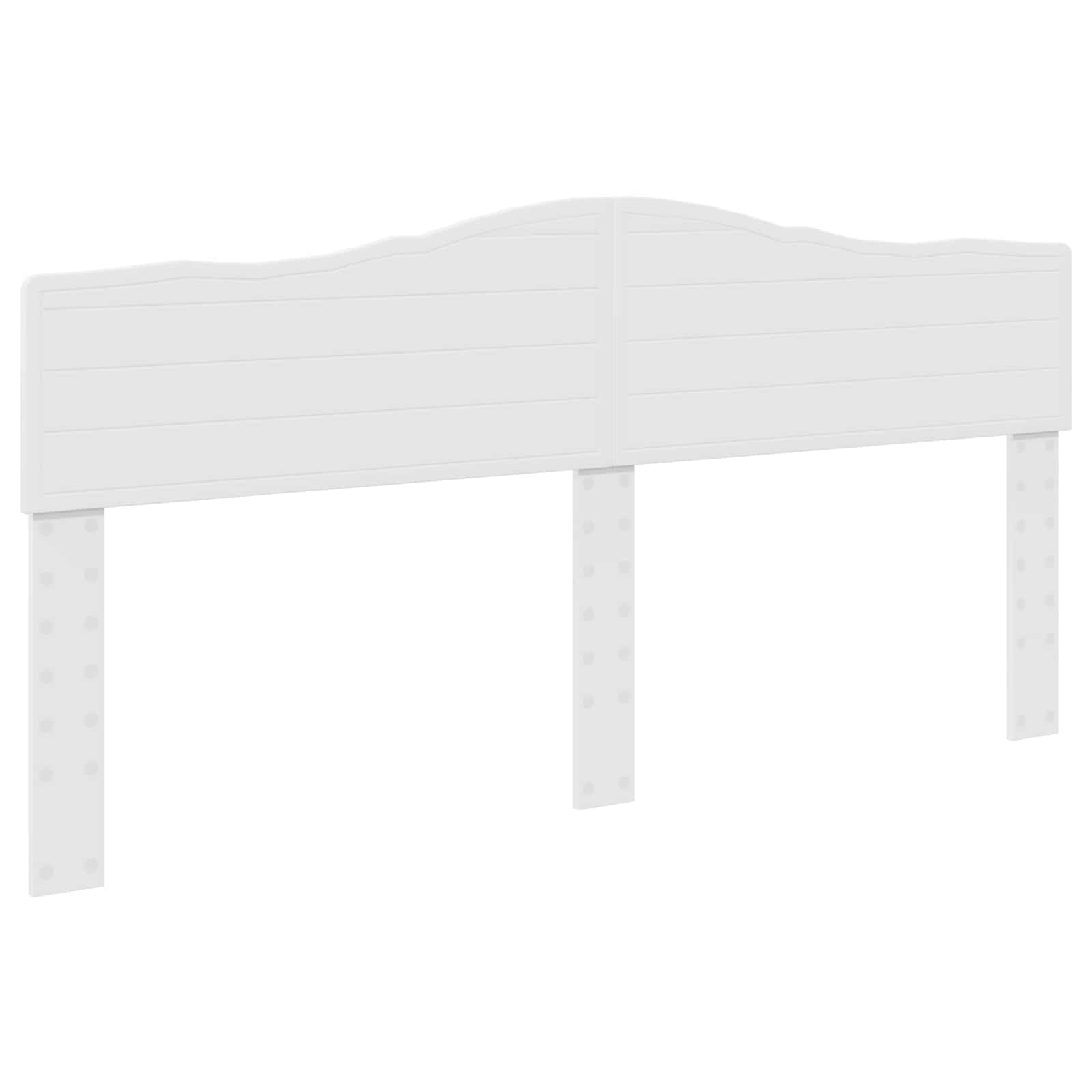 Tête de lit Blanc Brillant 180 cm Bois d'ingénierie - XIOS