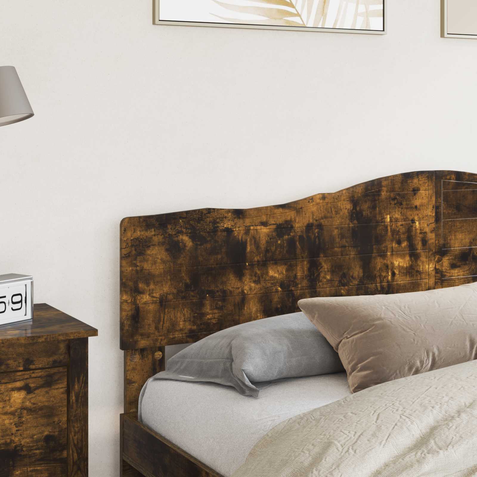 Tête de lit Chêne fumé 180 cm Bois d'ingénierie - XIOS