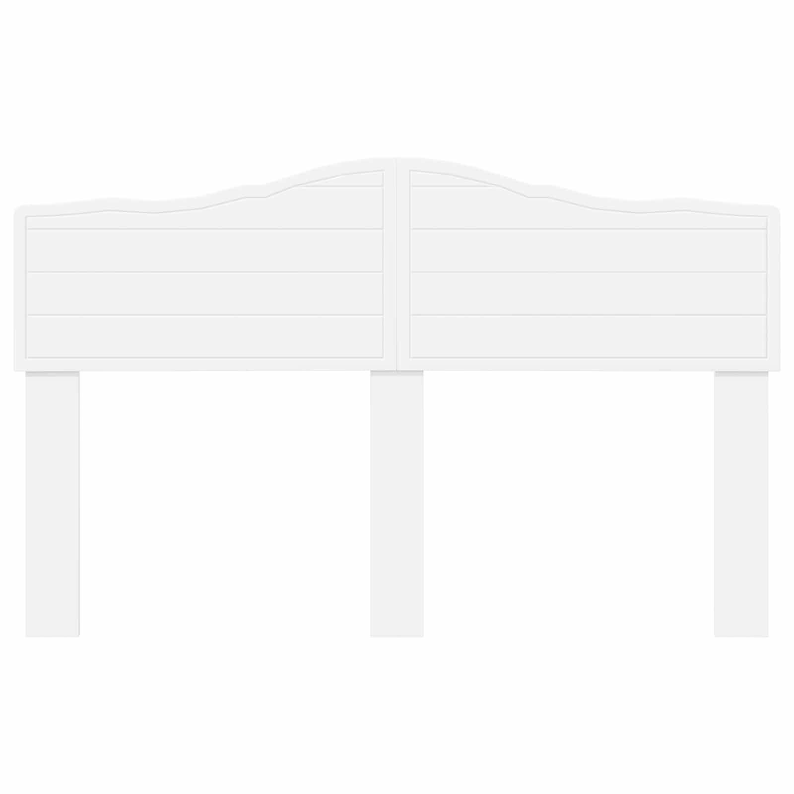 Tête de lit Blanc Bois d'ingénierie - XIOS