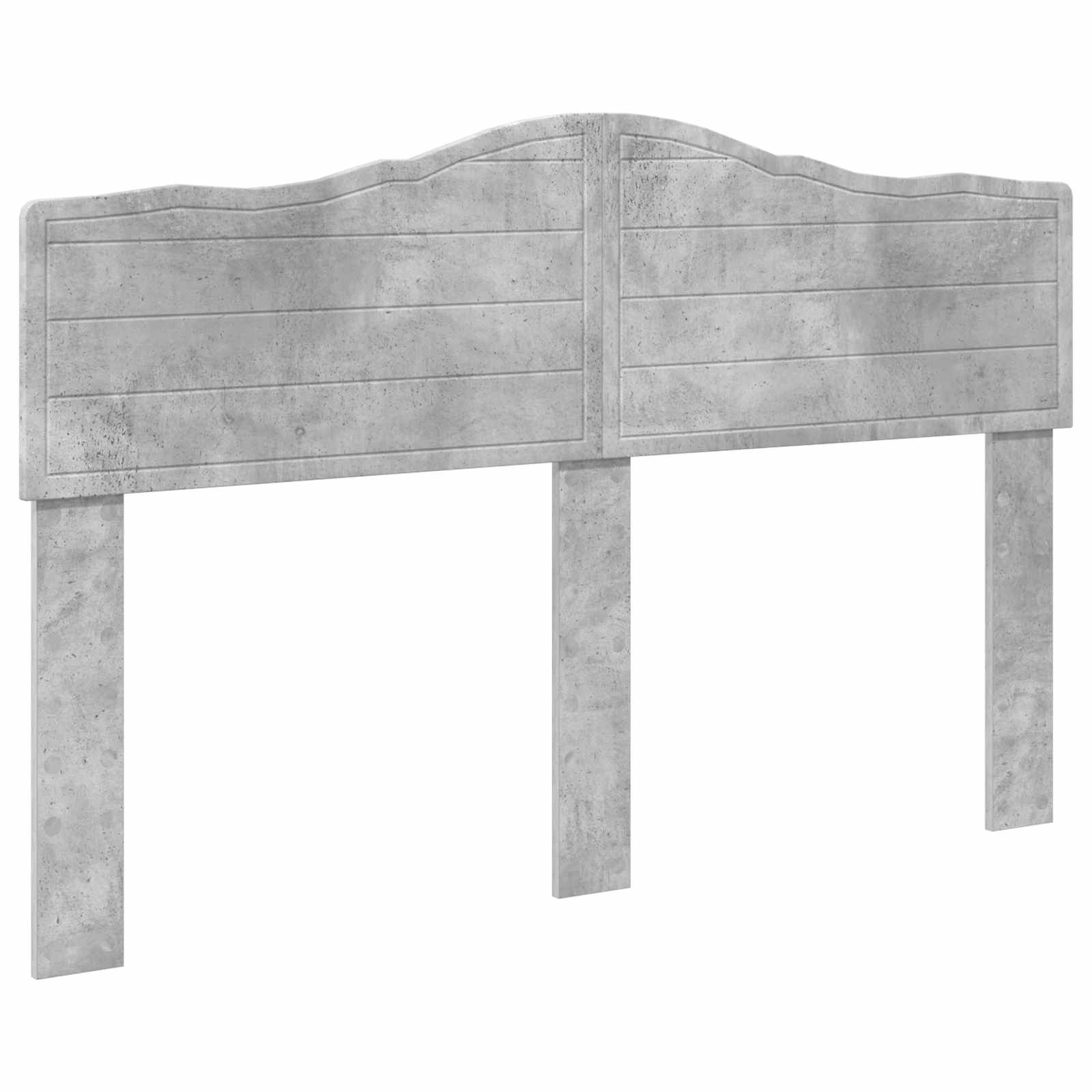 Tête de lit Gris béton Bois d'ingénierie - XIOS