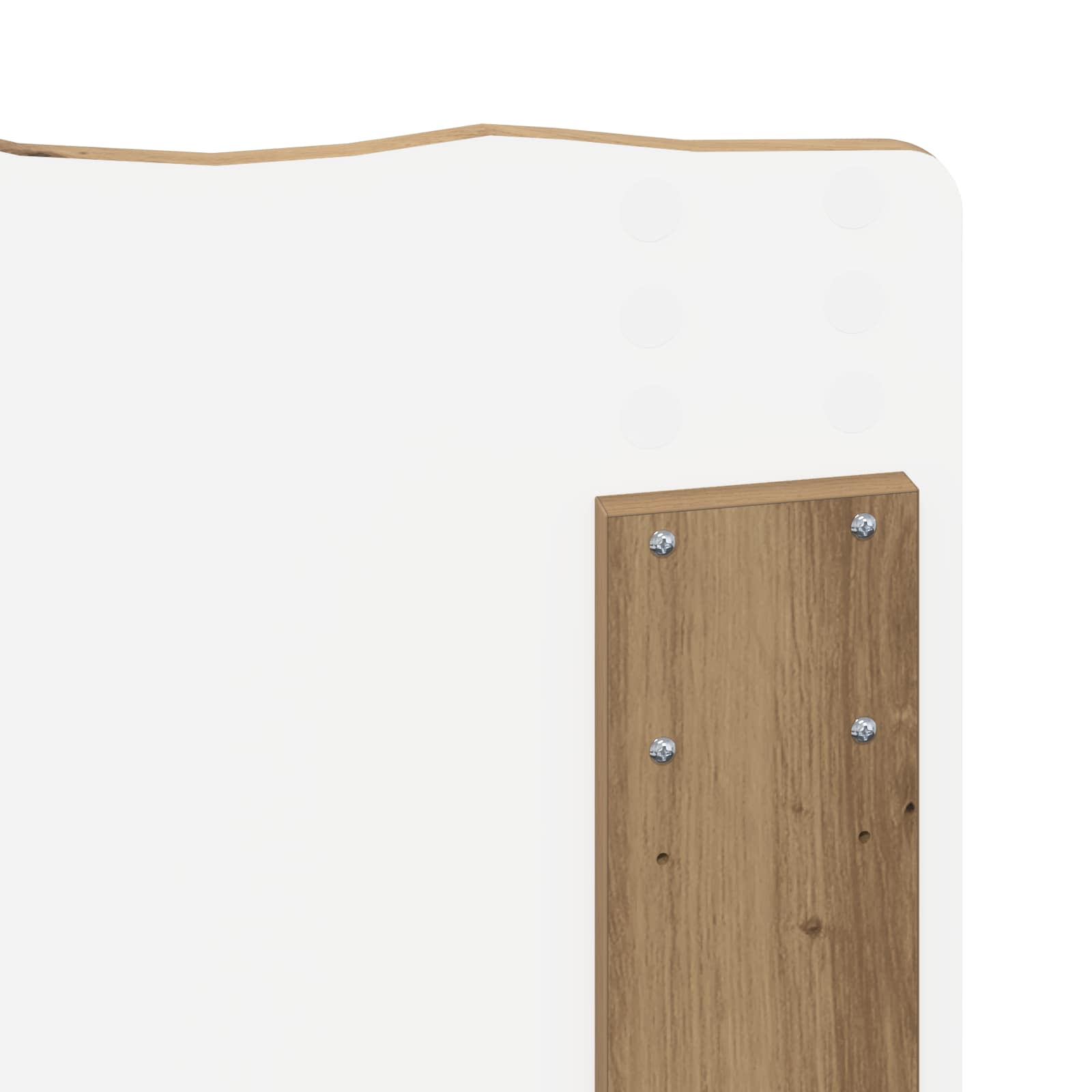 Tête de lit Chêne artisanal Bois d'ingénierie - XIOS
