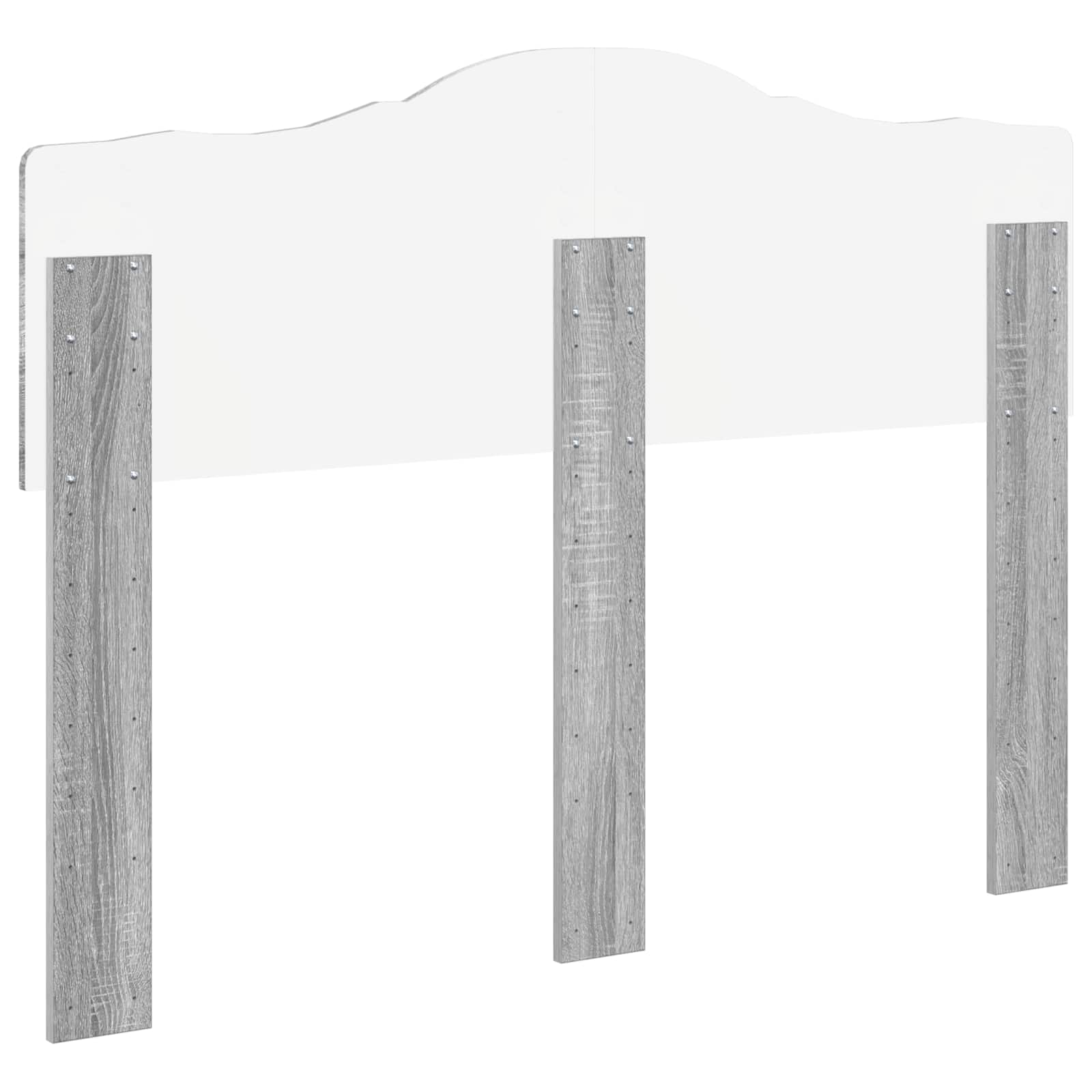 Tête de lit Gris Sonoma Bois d'ingénierie - XIOS