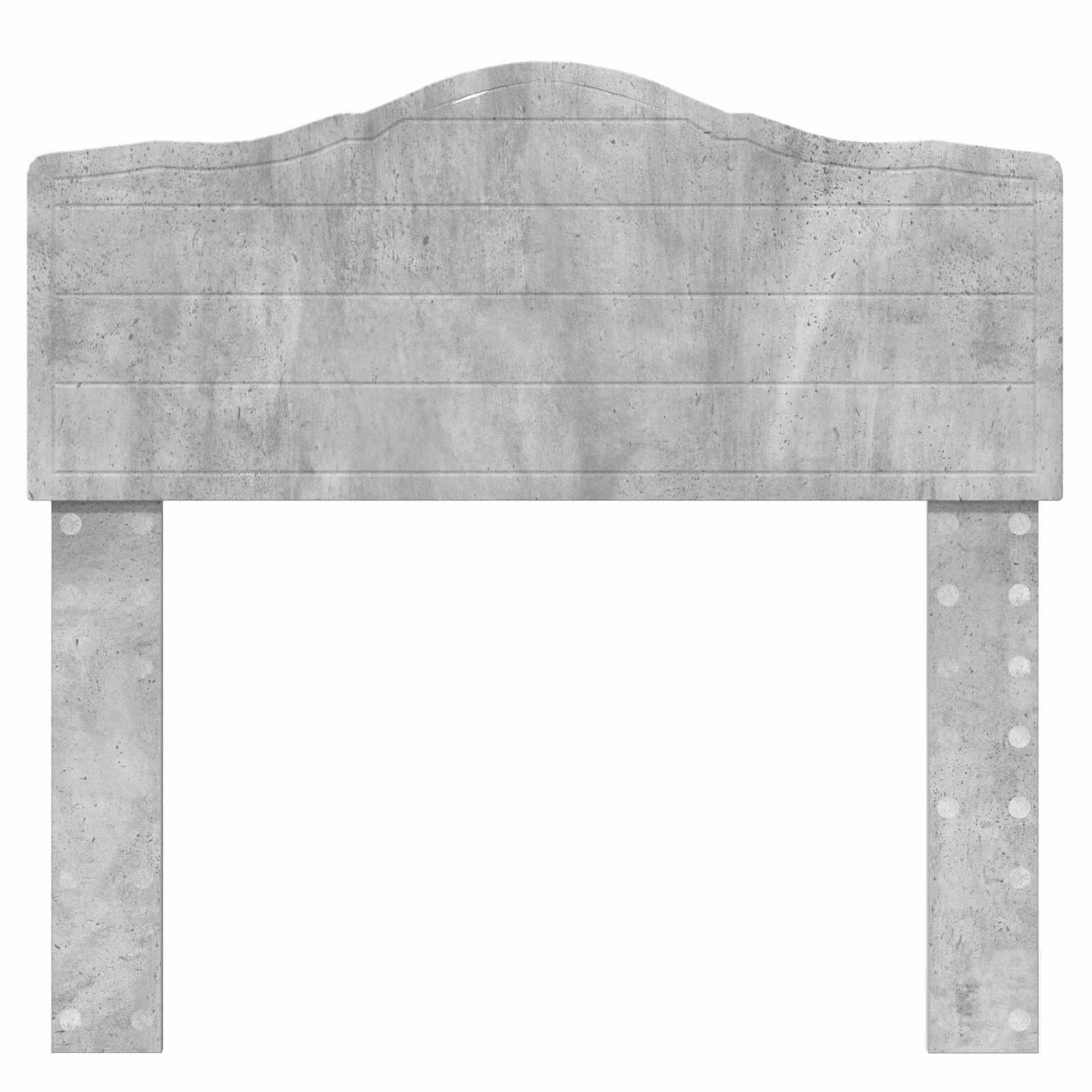 Tête de lit Gris béton 100 cm Bois d'ingénierie - XIOS