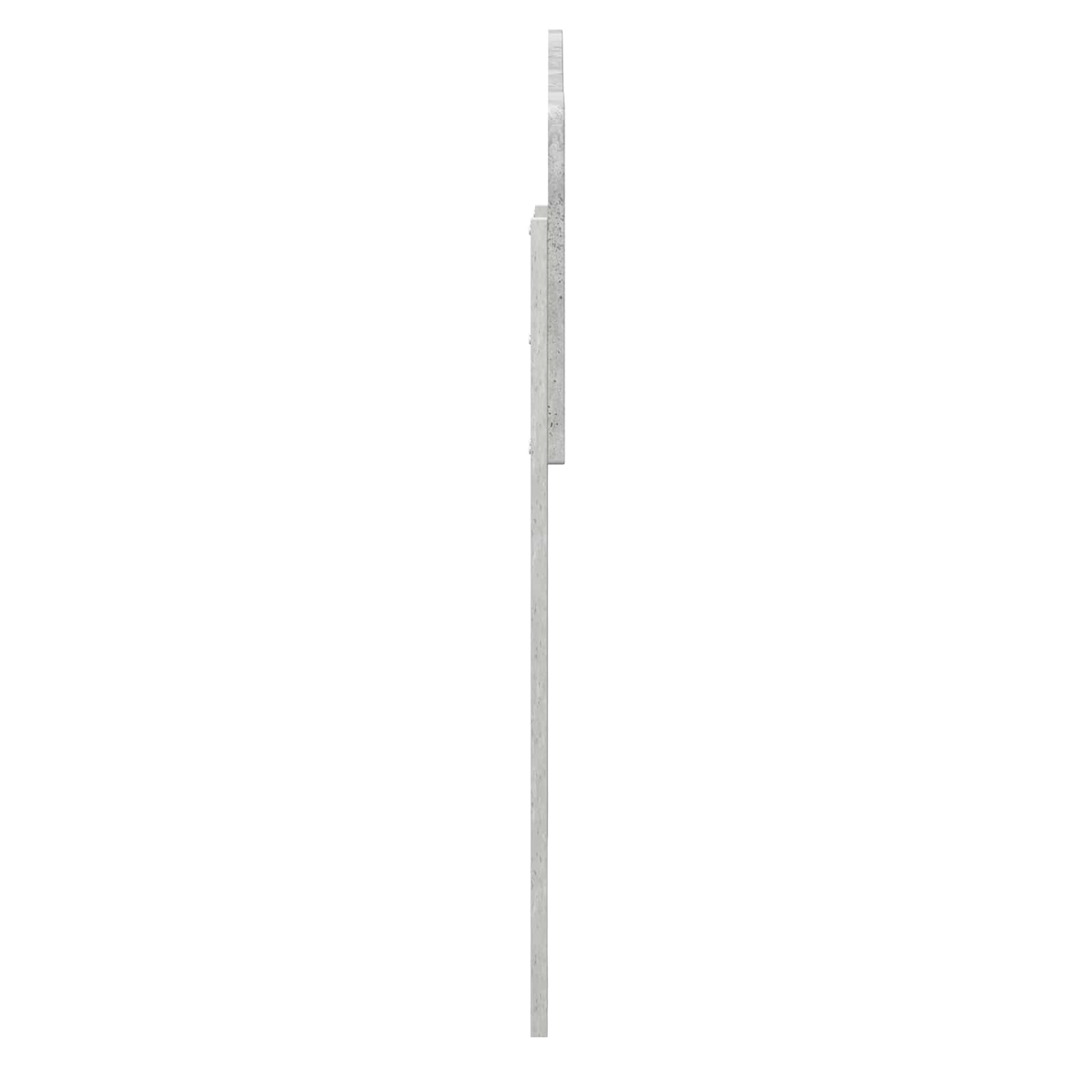 Tête de lit Gris béton 100 cm Bois d'ingénierie - XIOS
