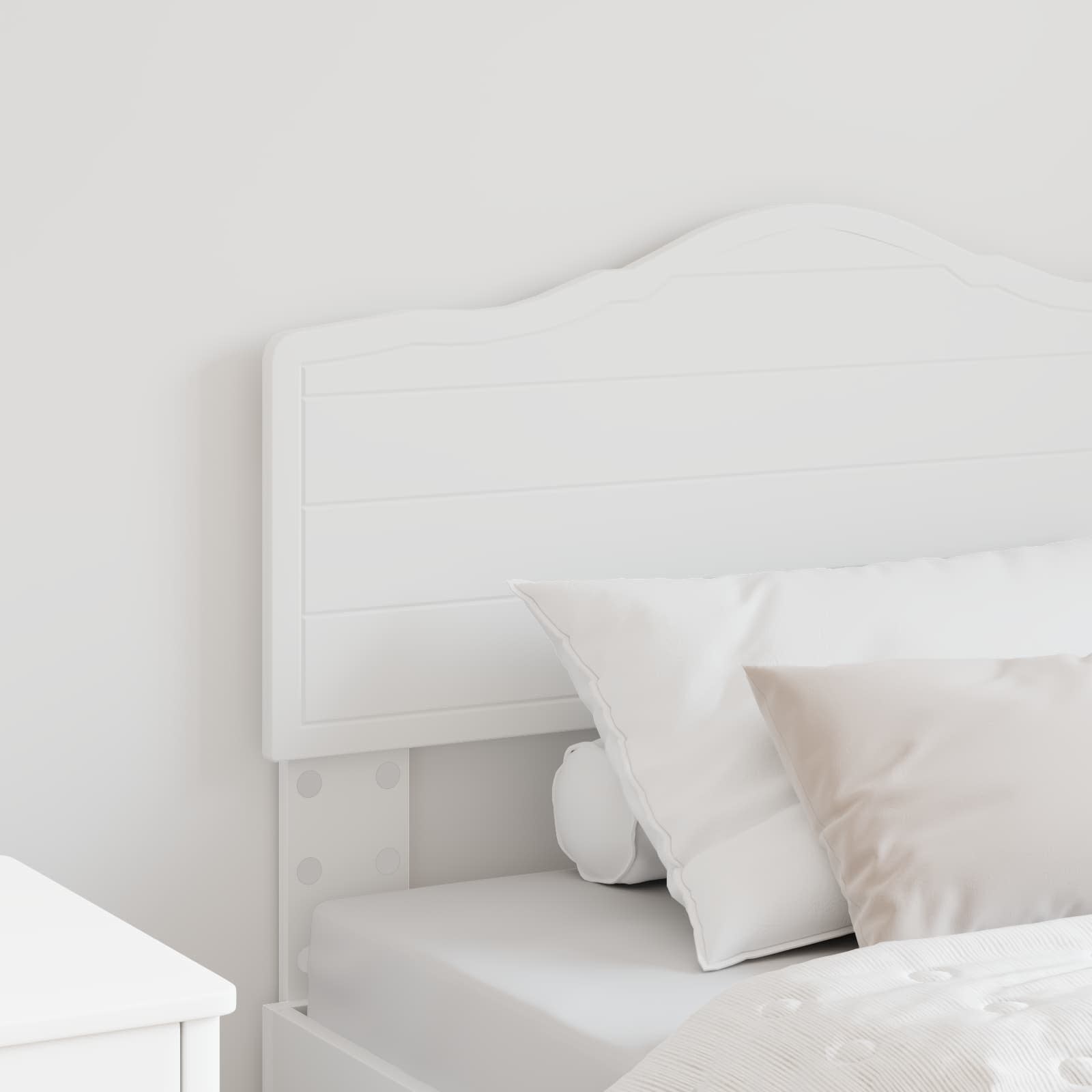 Tête de lit avec tête de lit Blanc 75 cm Bois d'ingénierie - XIOS