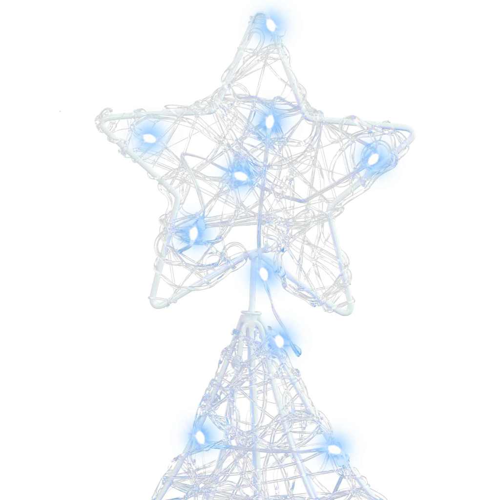 Sapin de Noël avec 160 LED Blanc froid 150 cm Acrylique - XIOS