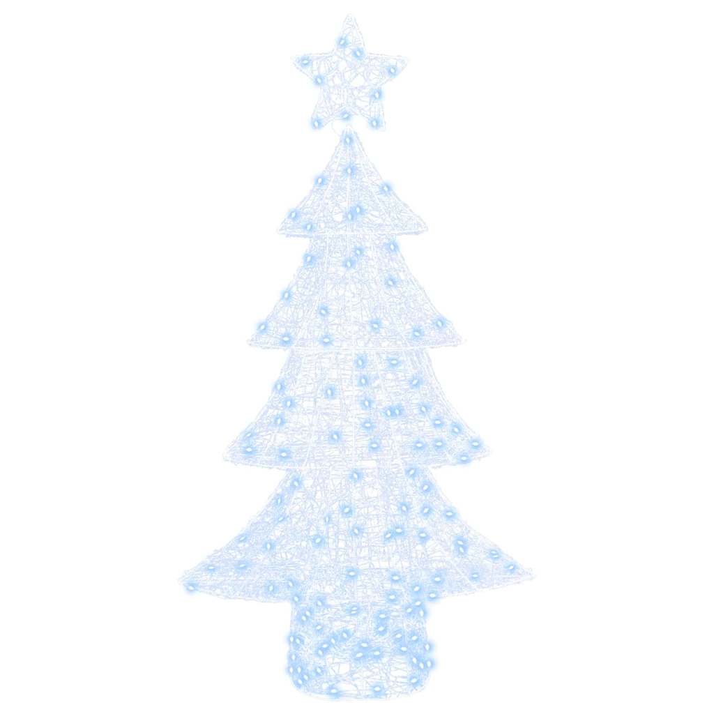 Sapin de Noël avec 160 LED Blanc froid 150 cm Acrylique - XIOS
