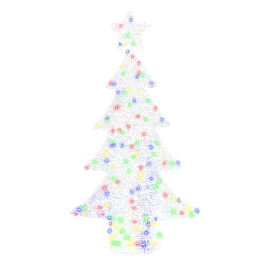 Sapin de Noël avec 160 LED Multicolore 150 cm Acrylique - XIOS