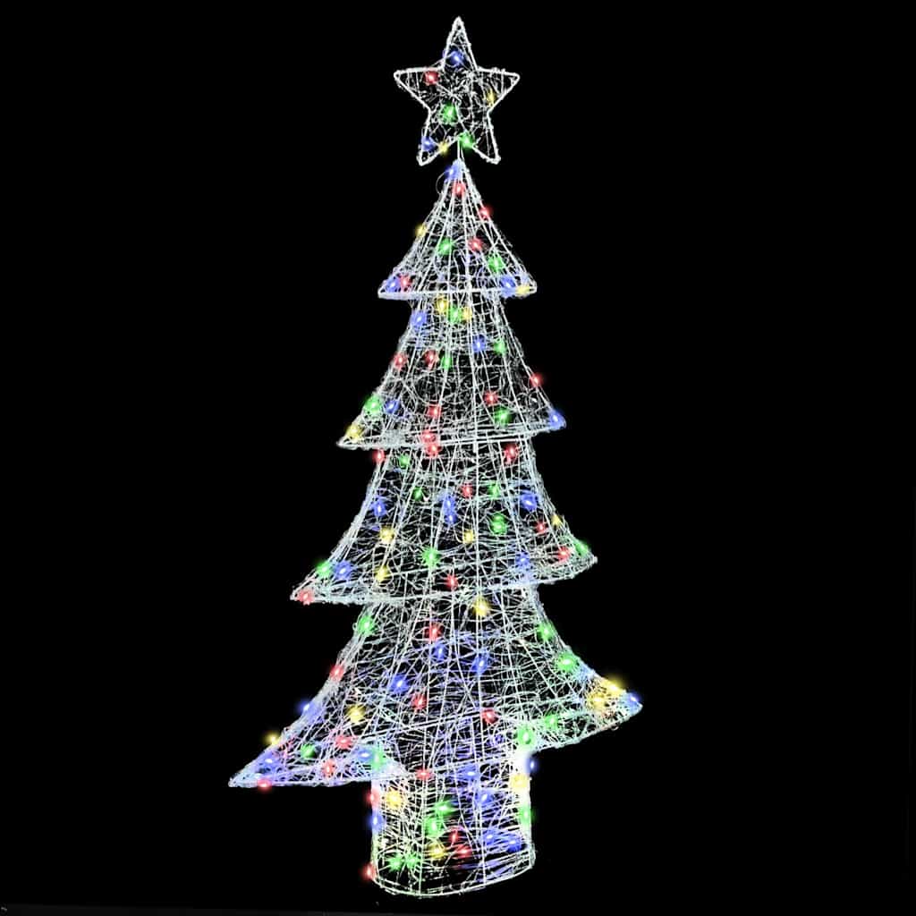 Sapin de Noël avec 160 LED Multicolore 150 cm Acrylique - XIOS