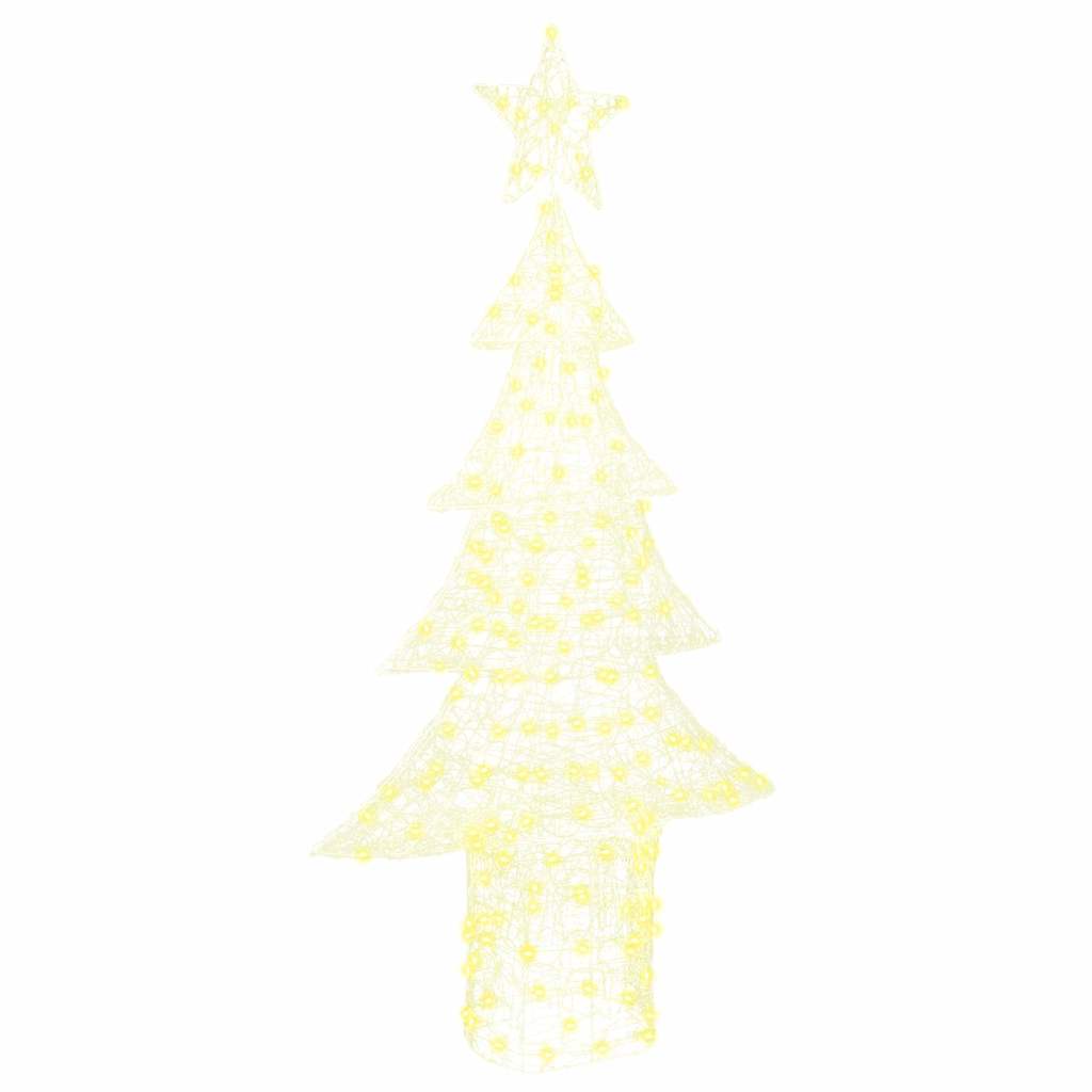 Sapin de Noël avec 240 LED Blanc chaud 180 cm Acrylique - XIOS