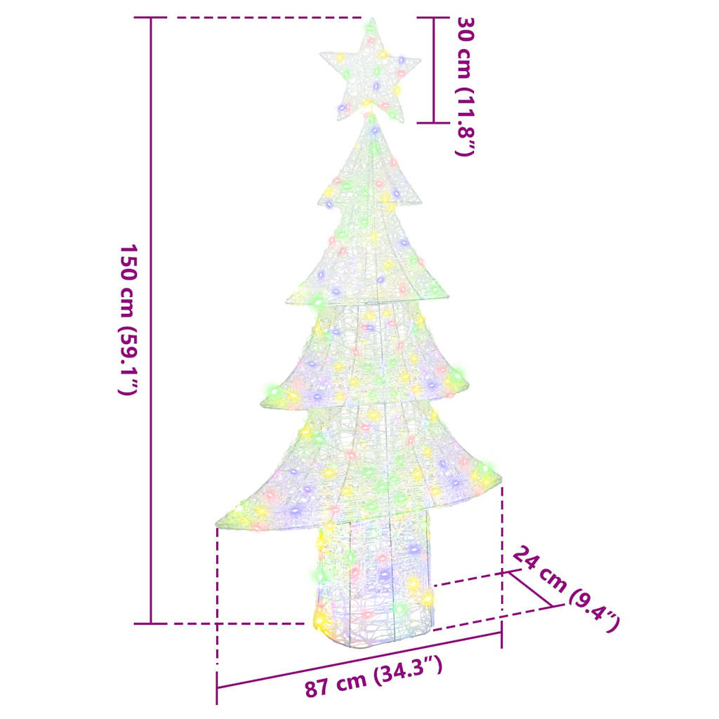 Décoration de Noël Multicolore 180 cm - XIOS