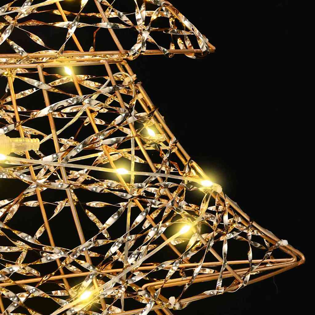 Sapin de Noël avec 120 LED Blanc chaud 120 cm PET - XIOS