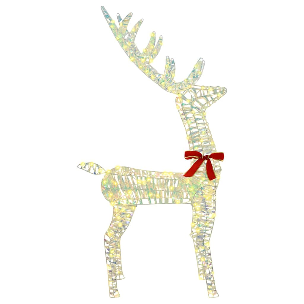 Renne 3D avec 140 LED Blanc chaud 128 cm PET - XIOS