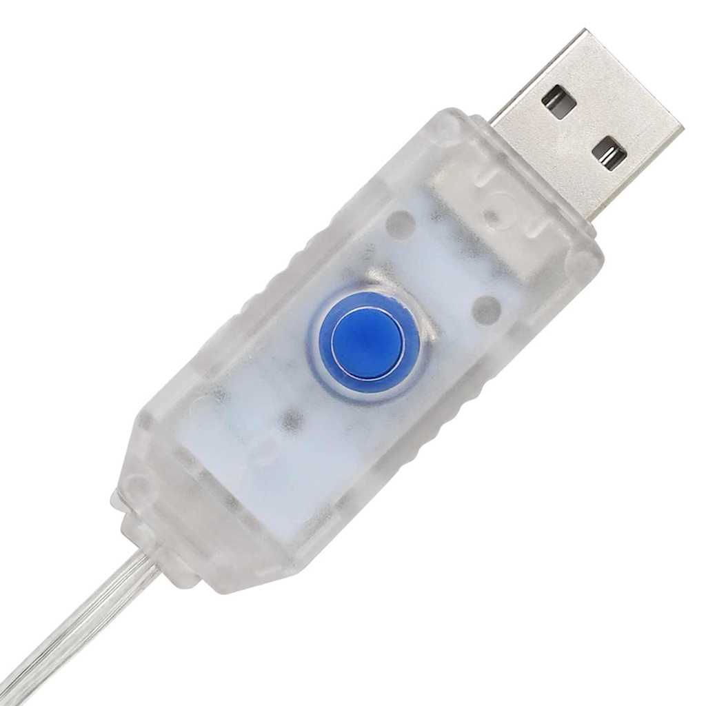 Rennes LED avec 40 LED 2 pcs Blanc chaud PET