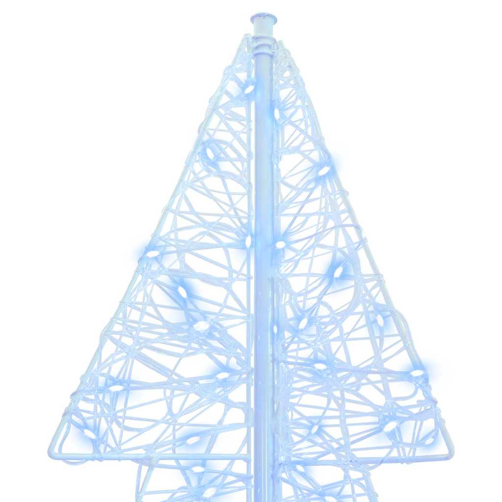 Sapin de Noël avec 160 LED Blanc Froid 150 cm Acrylique - XIOS