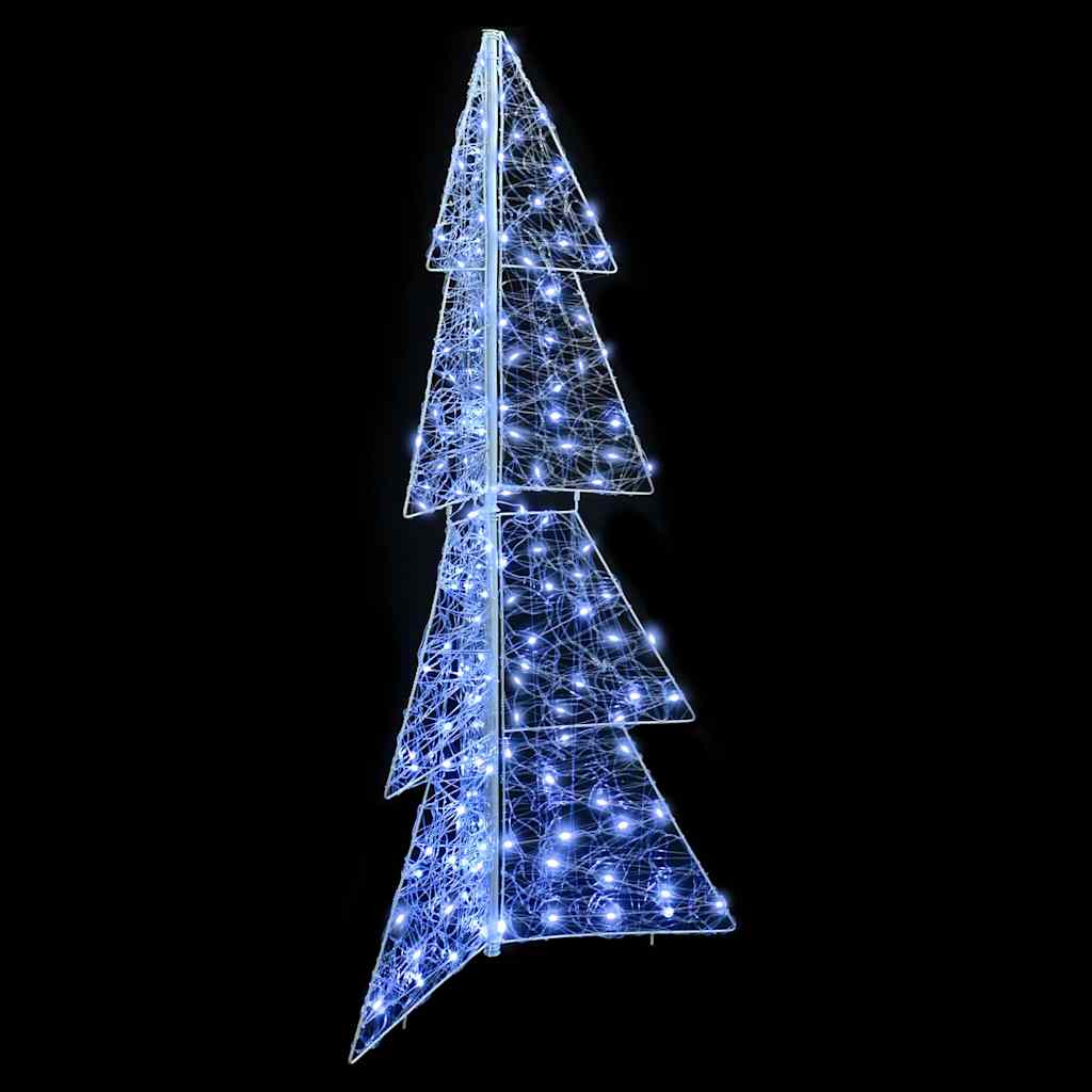 Sapin de Noël avec 160 LED Blanc Froid 150 cm Acrylique - XIOS
