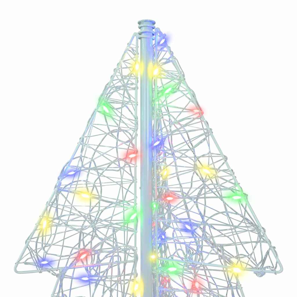 Sapin de Noël avec 160 LED Multicolore 150 cm Acrylique - XIOS