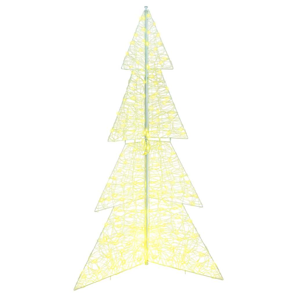 Sapin de Noël avec 240 LED Blanc chaud 180 cm Acrylique - XIOS