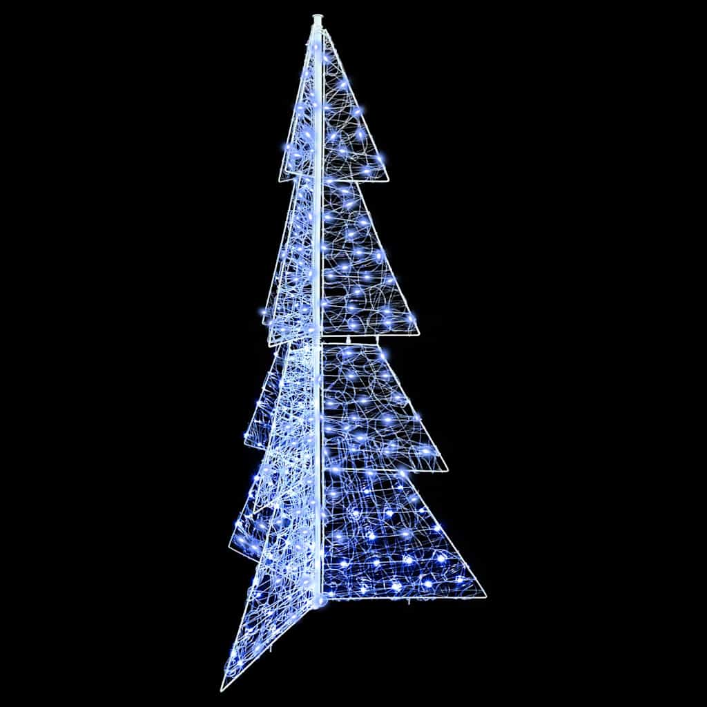 Sapin de Noël avec 240 LED Blanc Froid 180 cm Acrylique - XIOS