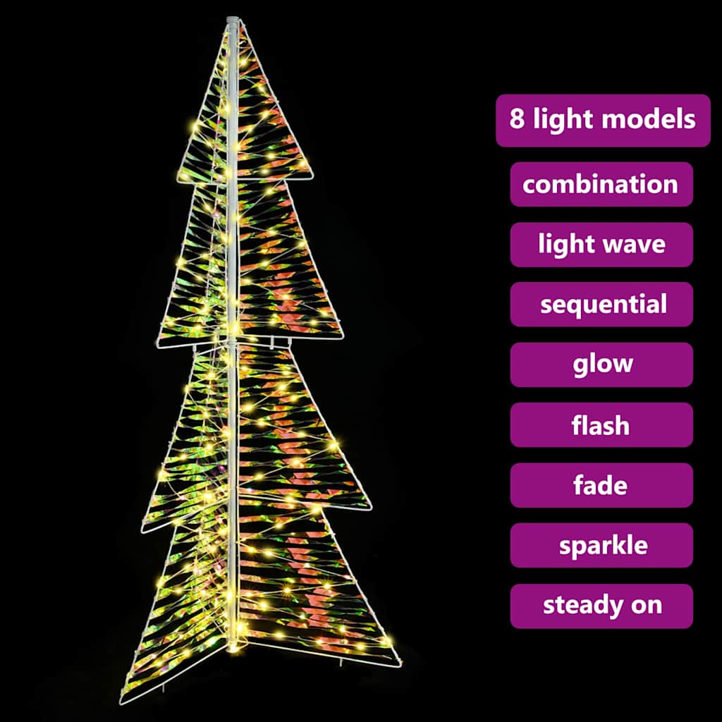 Sapin de Noël avec 160 LED Blanc chaud 150 cm PET - XIOS