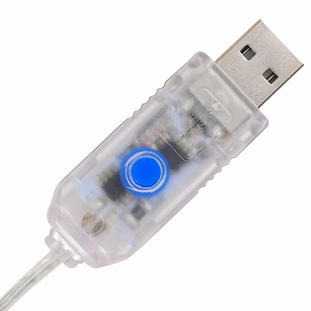 Sapin de Noël avec 100 LED Blanc chaud 120 cm PET - XIOS