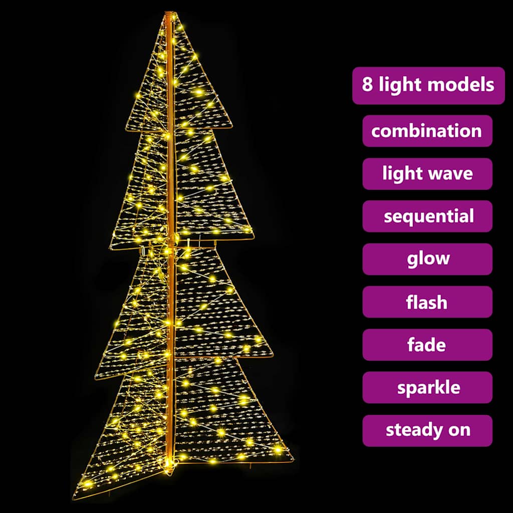 Sapin de Noël avec 160 LED Blanc chaud 150 cm PET - XIOS