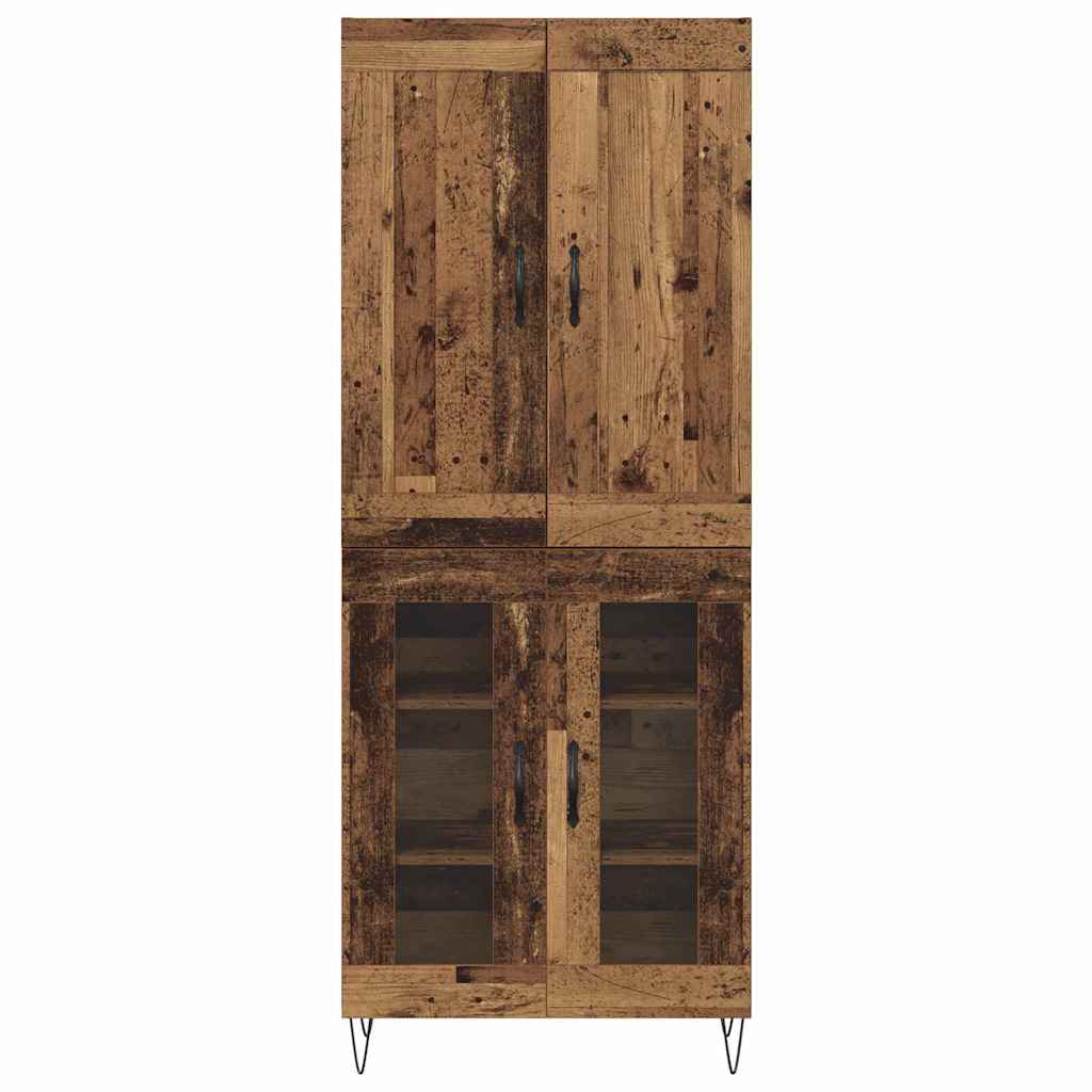 Haut Armoire Bois Ancien 69,5 x 34 x 180 cm Bois d'ingénierie - XIOS