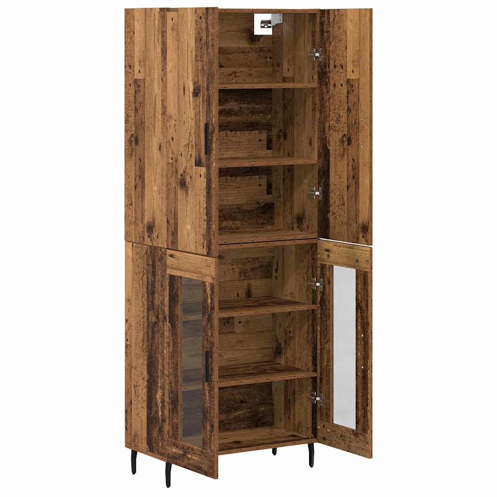 Haut Armoire Bois ancien 69,5 x 34 x 180 cm Bois d'ingénierie - XIOS