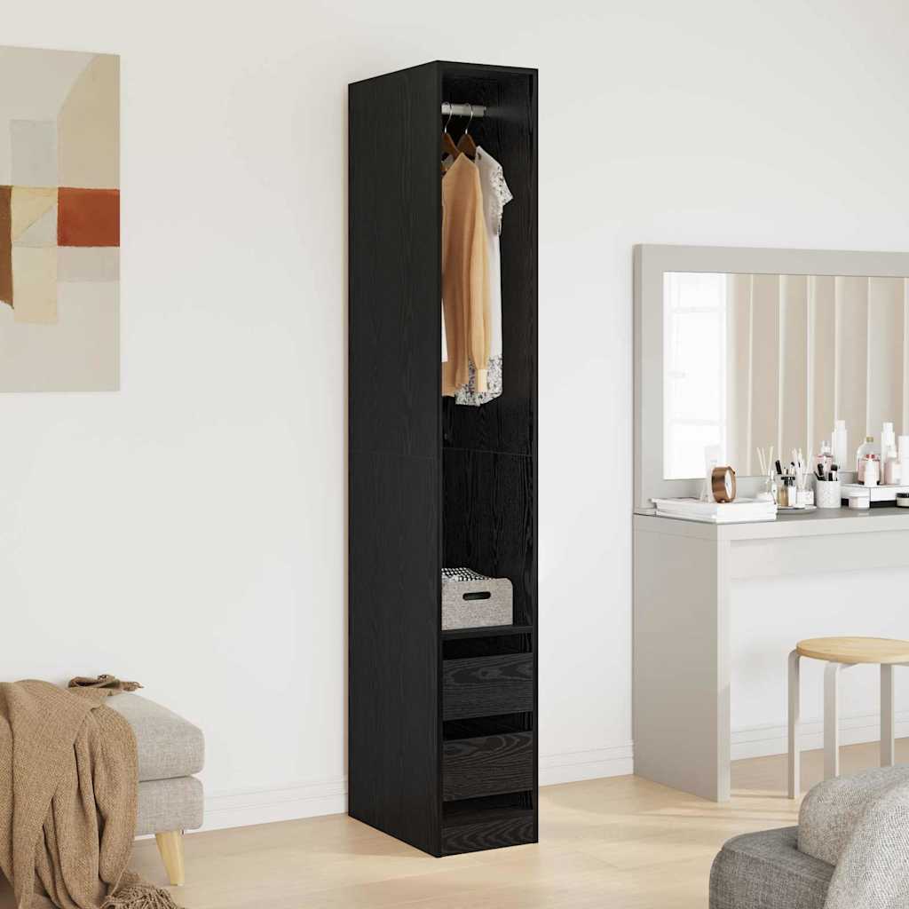 Armoire Chêne noir 30 x 50 x 200 cm Bois d'ingénierie - XIOS