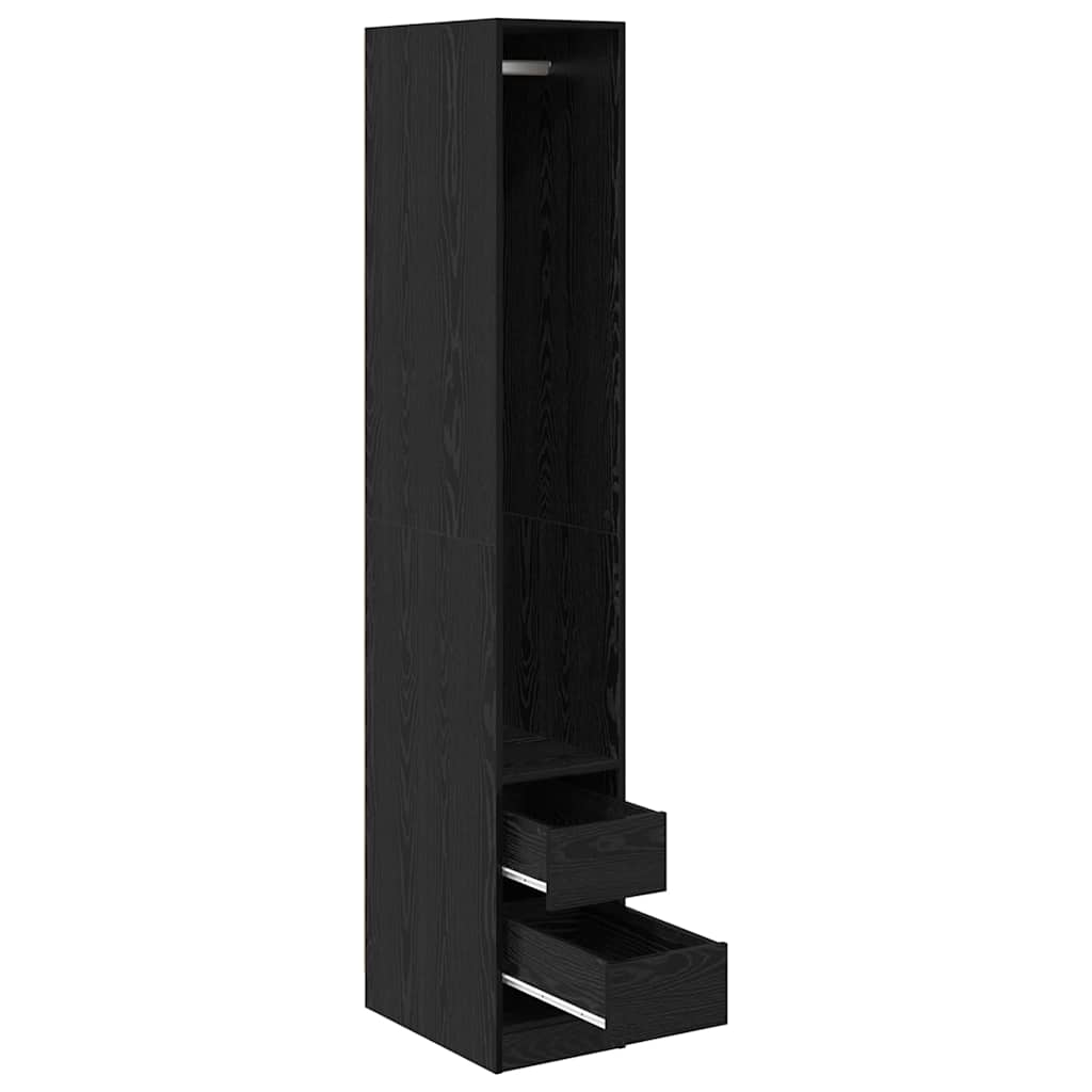 Armoire Chêne noir 30 x 50 x 200 cm Bois d'ingénierie - XIOS