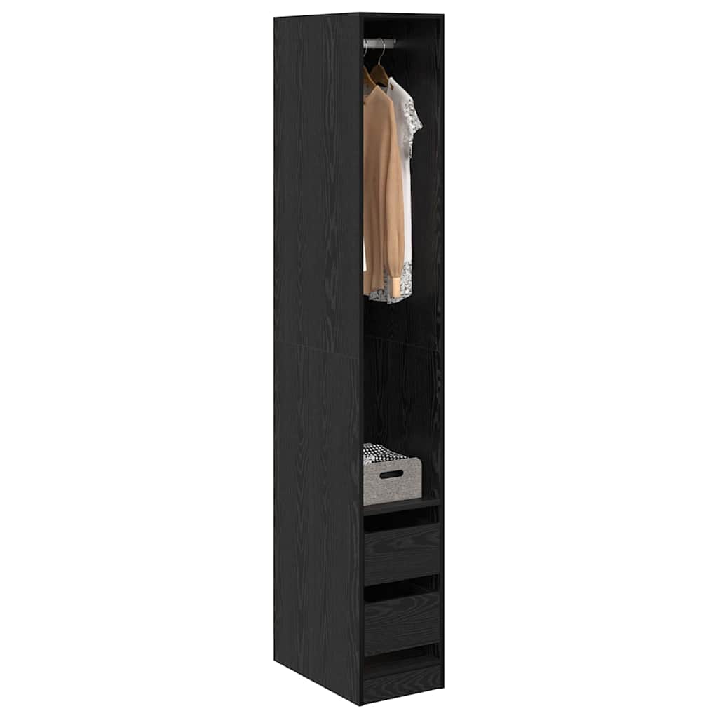 Armoire Chêne noir 30 x 50 x 200 cm Bois d'ingénierie - XIOS