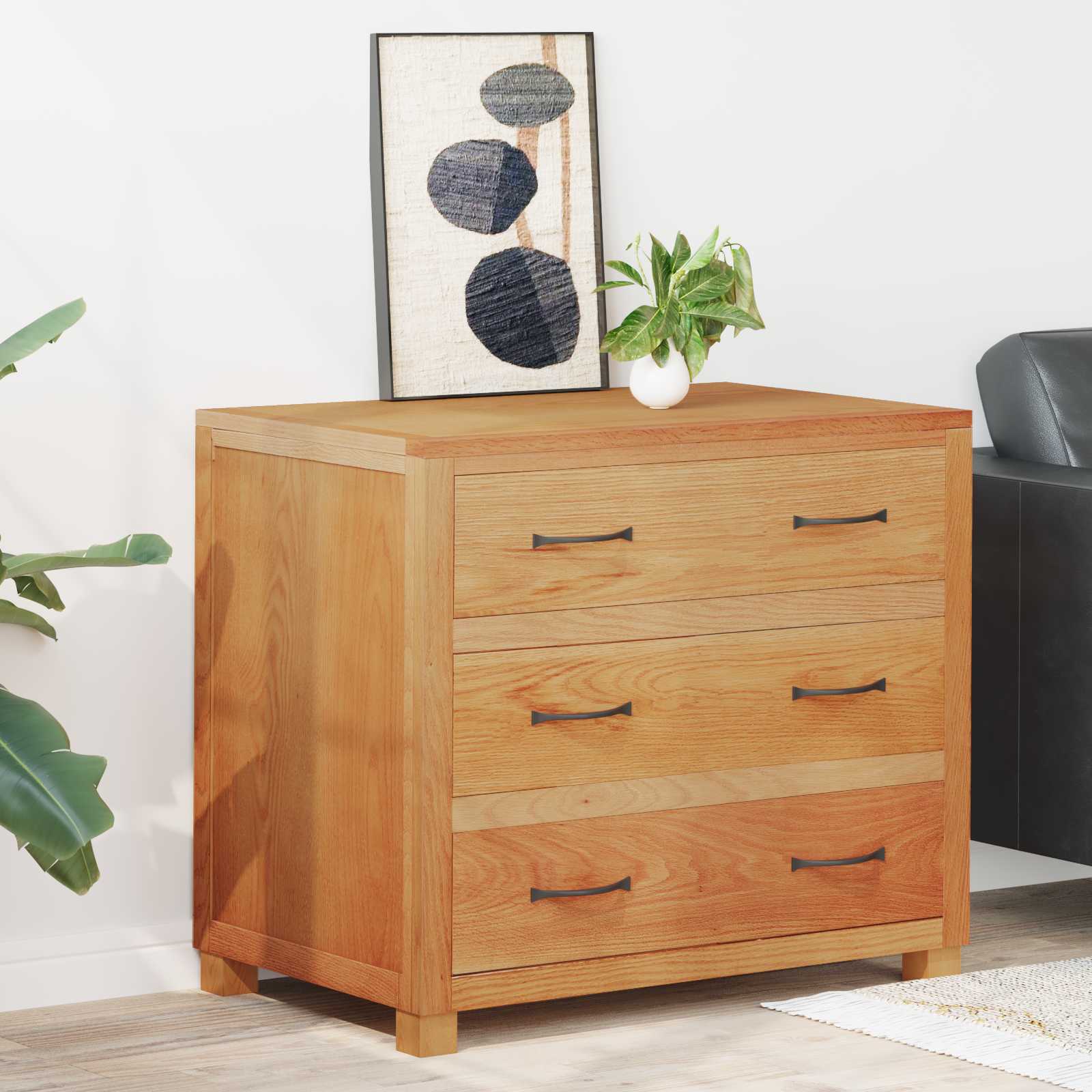 Armoire avec tiroir avec stockage Marron Bois d'ingénierie - XIOS