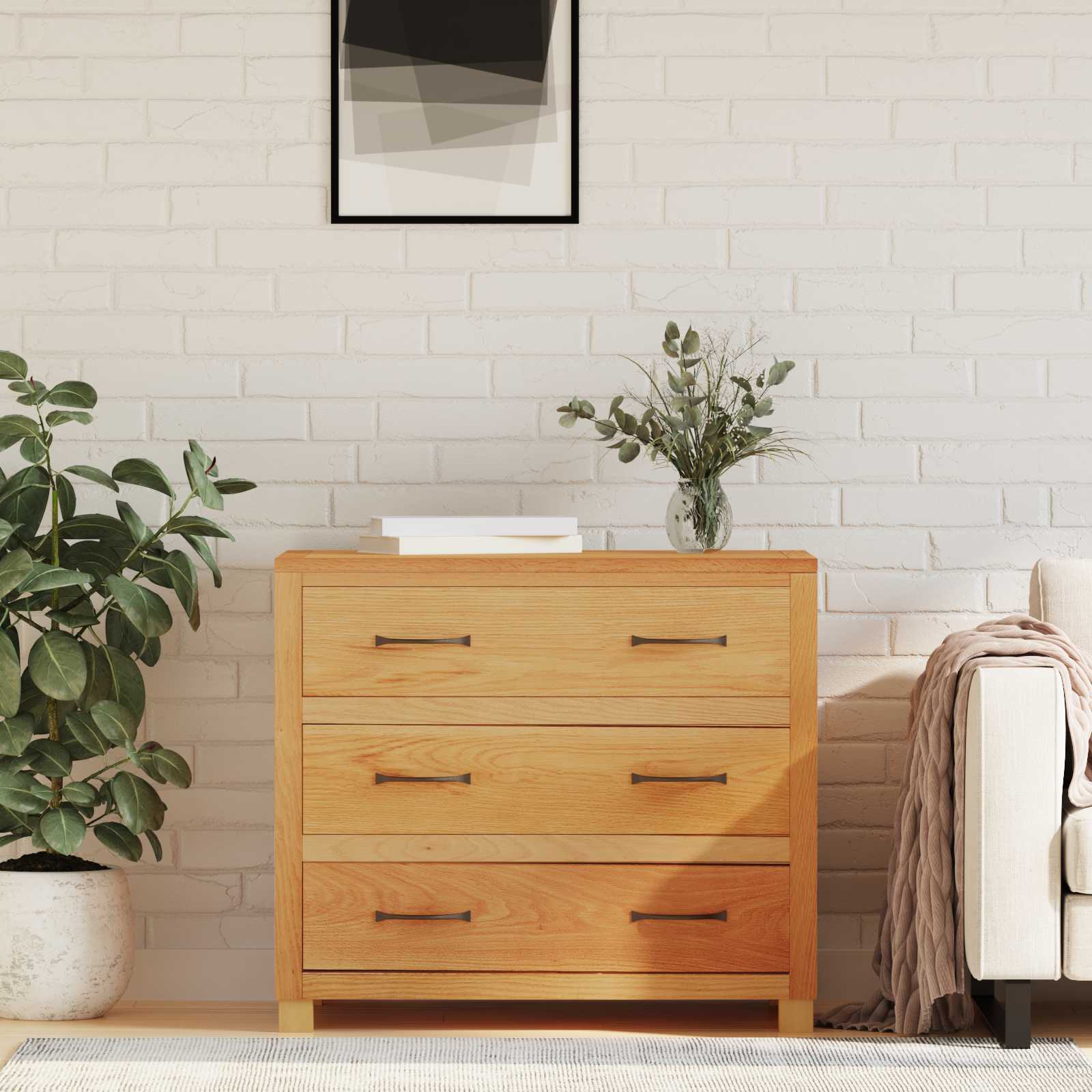 Armoire avec tiroir avec stockage Marron Bois d'ingénierie - XIOS