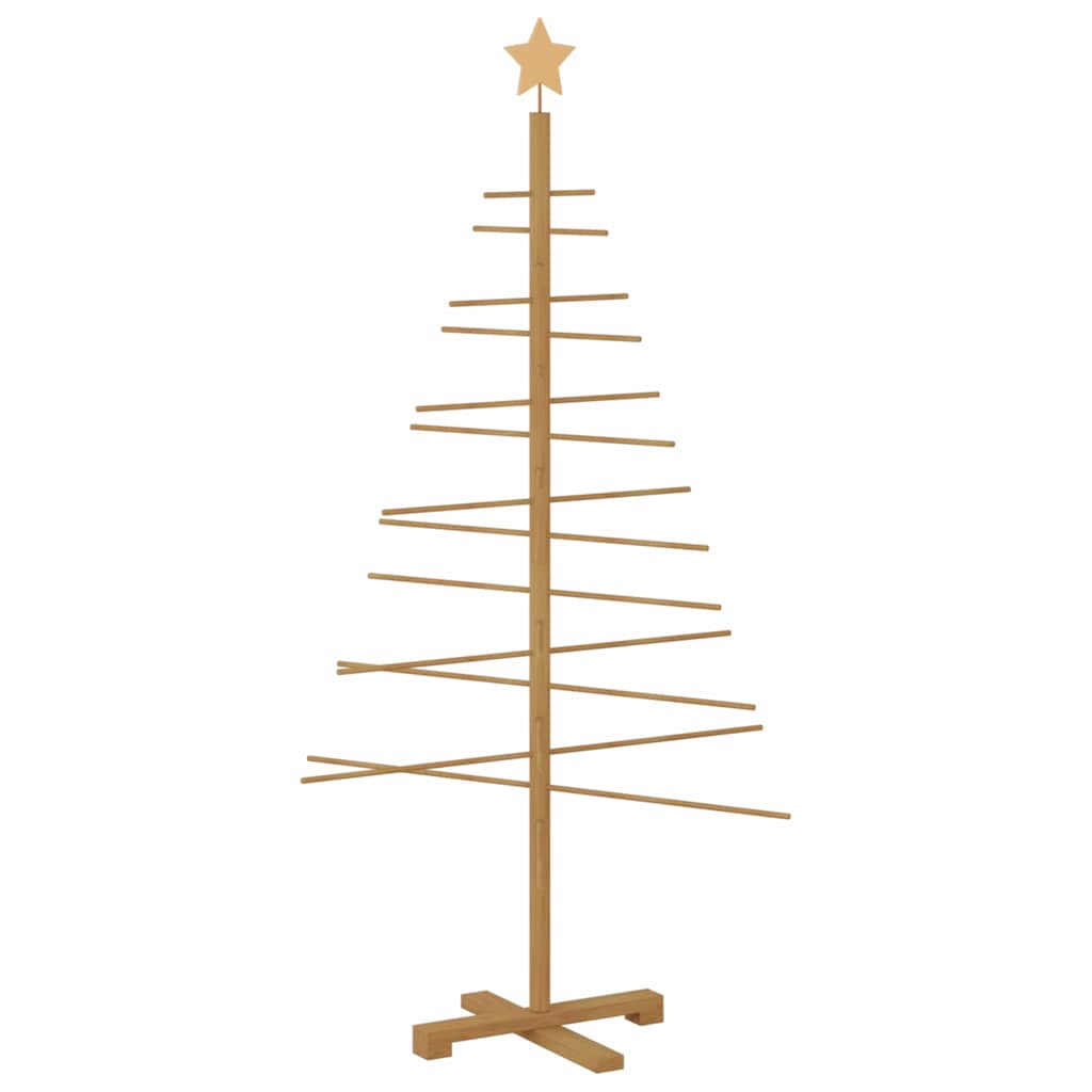 Arbre de Noël en bois avec support Marron 150 cm Bambou - XIOS