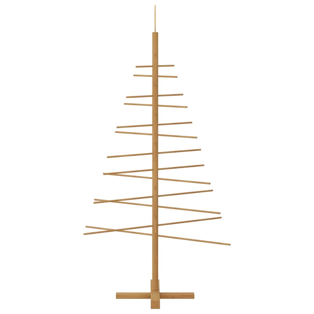 Arbre de Noël en bois avec support Marron 150 cm Bambou - XIOS