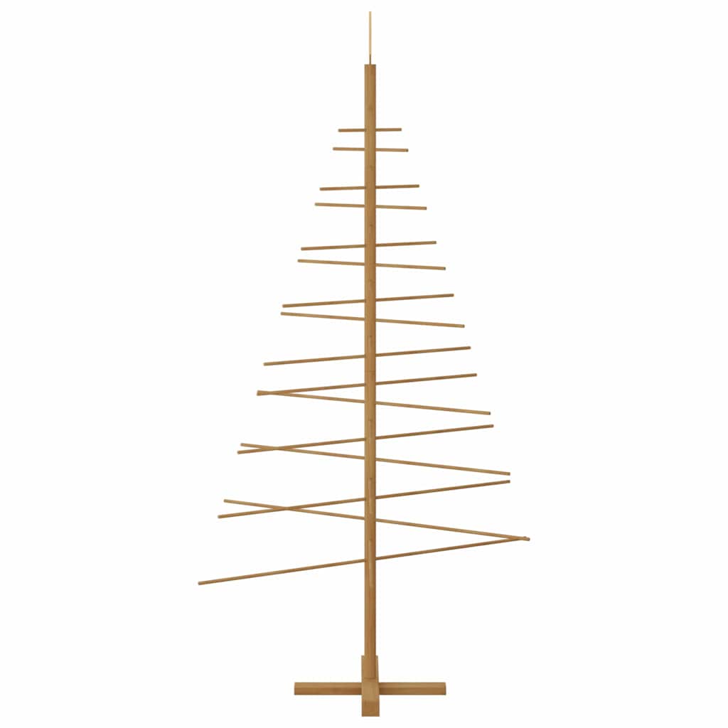 Arbre de Noël en bois avec support Marron 180 cm Bambou - XIOS