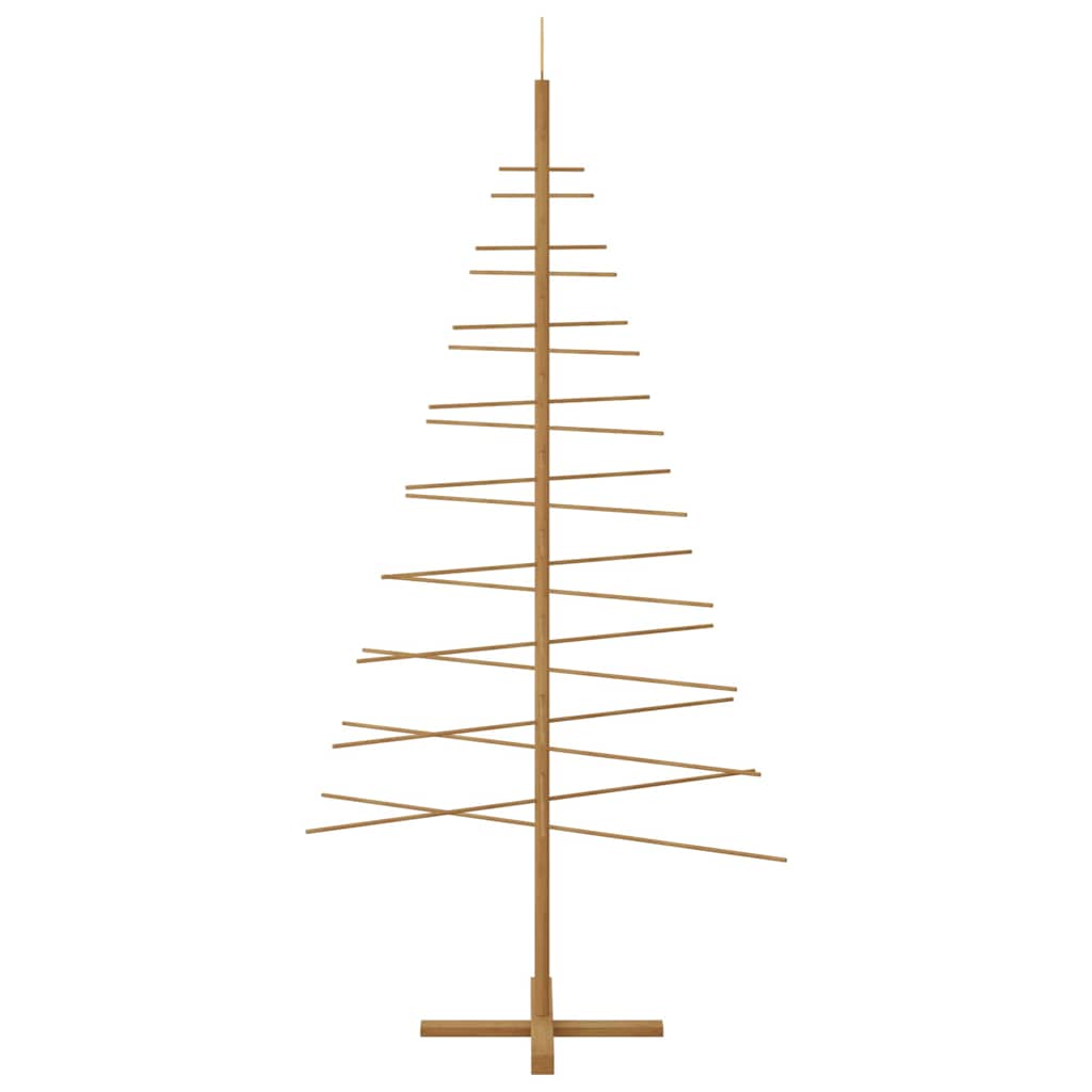 Arbre de Noël en bois avec support Marron 210 cm Bambou - XIOS