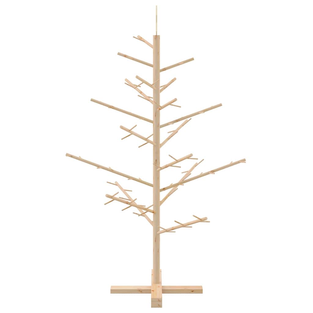 Arbre de Noël en bois Naturel 125 cm Bois massif en pin - XIOS
