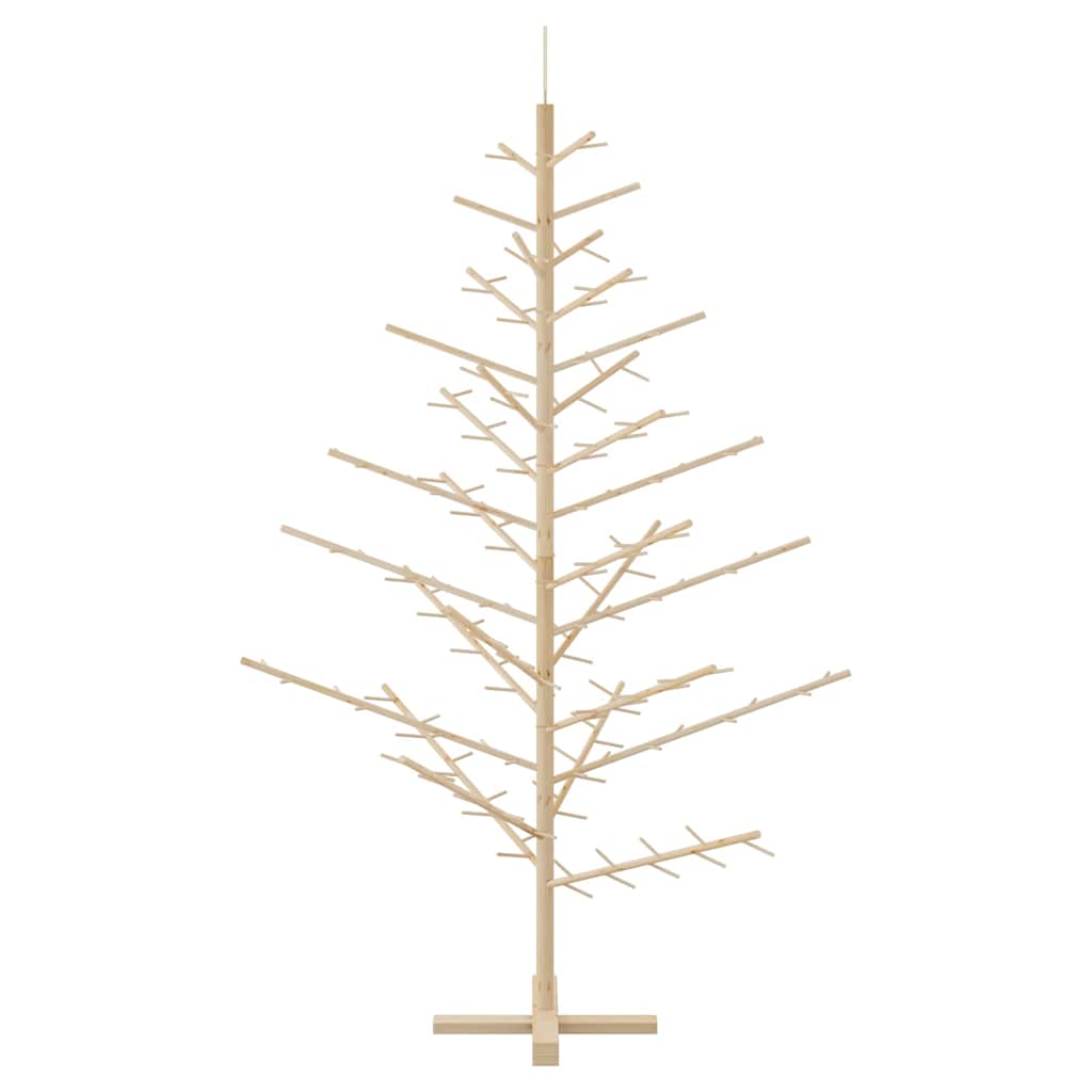 Arbre de Noël en bois Naturel 180 cm Bois massif en pin - XIOS