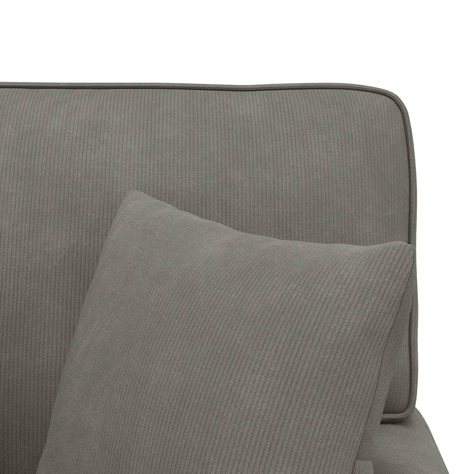 Chaise lounge avec jupe avec coussin 3 pcs Gris clair - XIOS