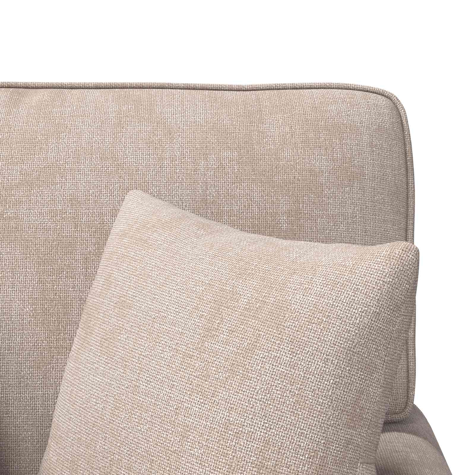 Chaise lounge avec jupe Beige 157 x 91 x 91 cm ARES - XIOS
