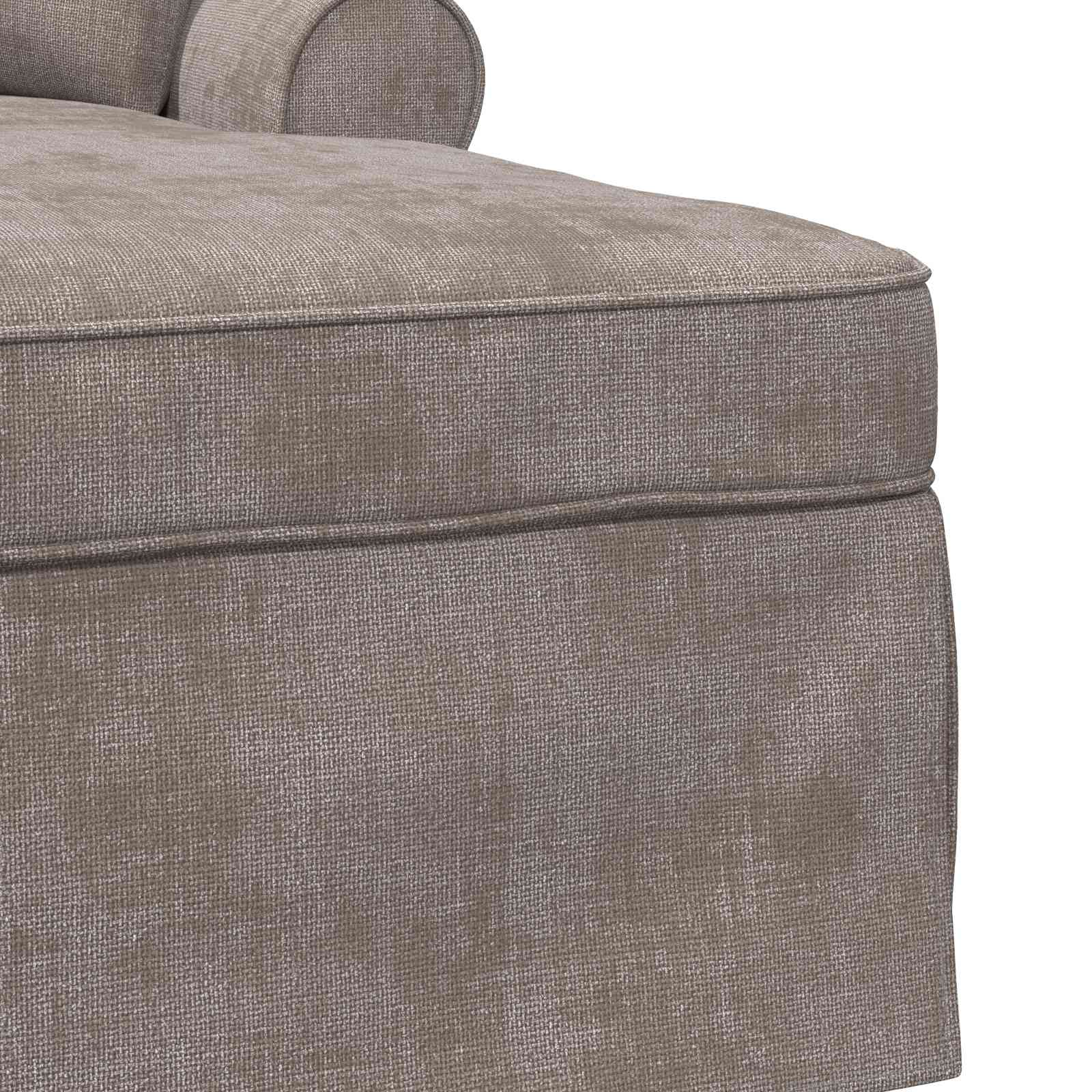 Chaise lounge avec jupe Sable 157 x 91 x 91 cm ARES - XIOS
