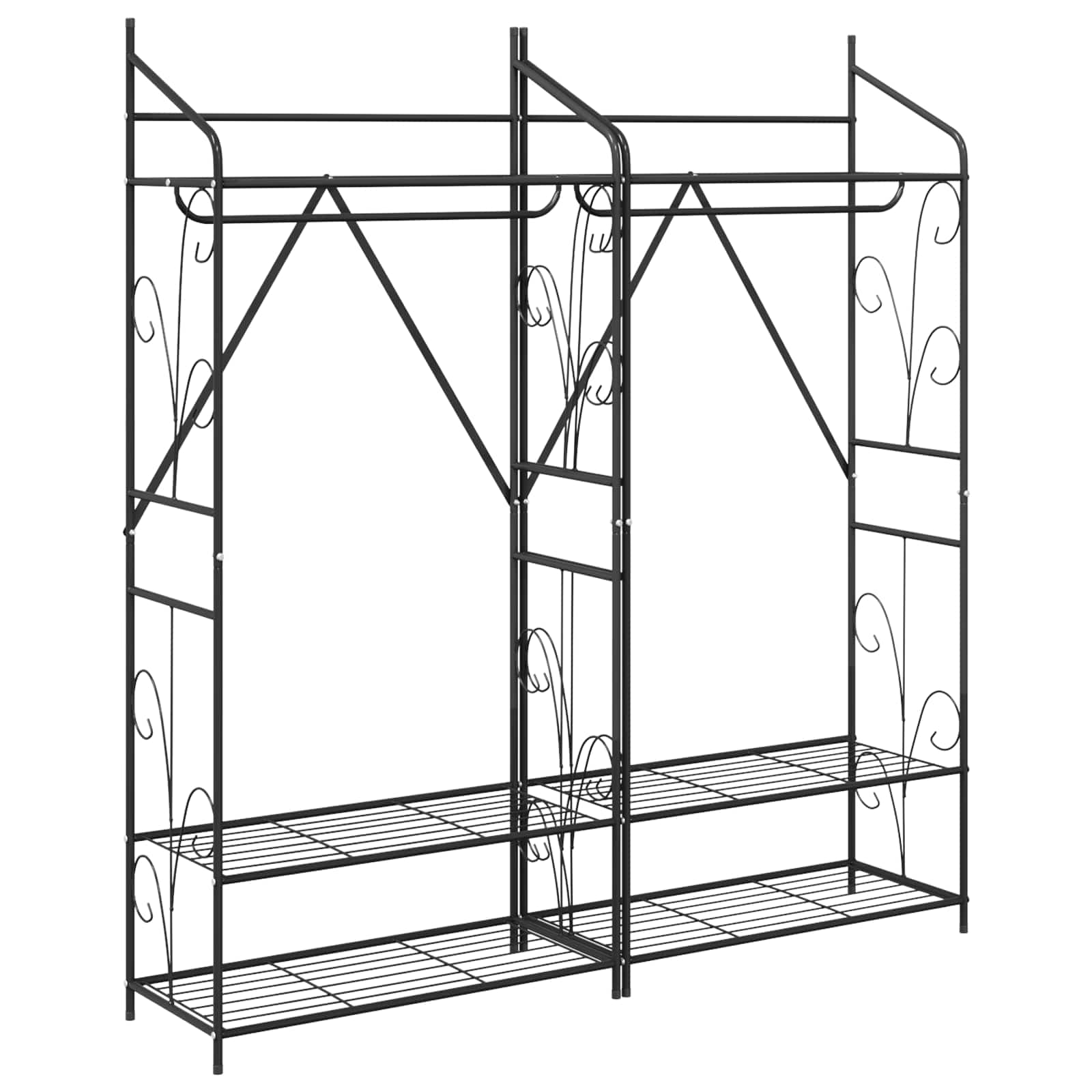 Armoire Ouverte Uni 2 pcs 78 x 36 x 158 cm - XIOS