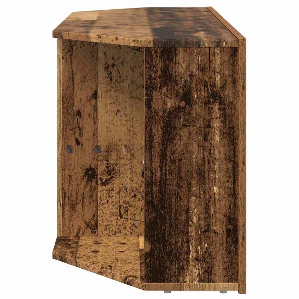 Meuble TV LED d'Angle Bois Ancien 105 x 40 x 68 cm - XIOS