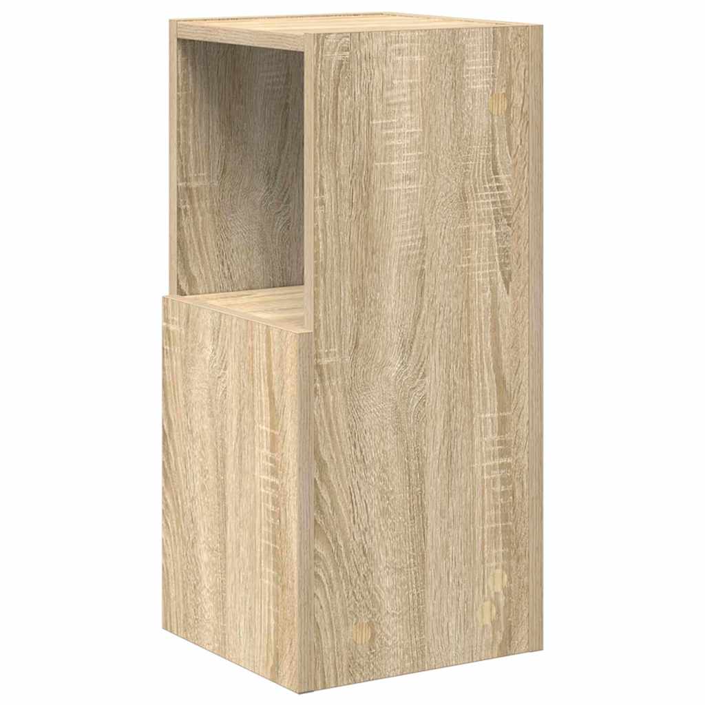 Meuble d'angle Blanc 25,5x25x55cm Bois d'ingénierie - XIOS